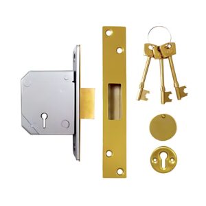 Union 3G114E British Standard 5 Lever Mortice Deadlock (1)